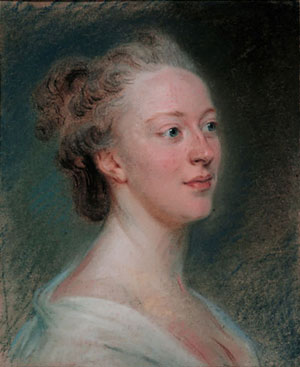portret schilderij van Belle van Zuylen