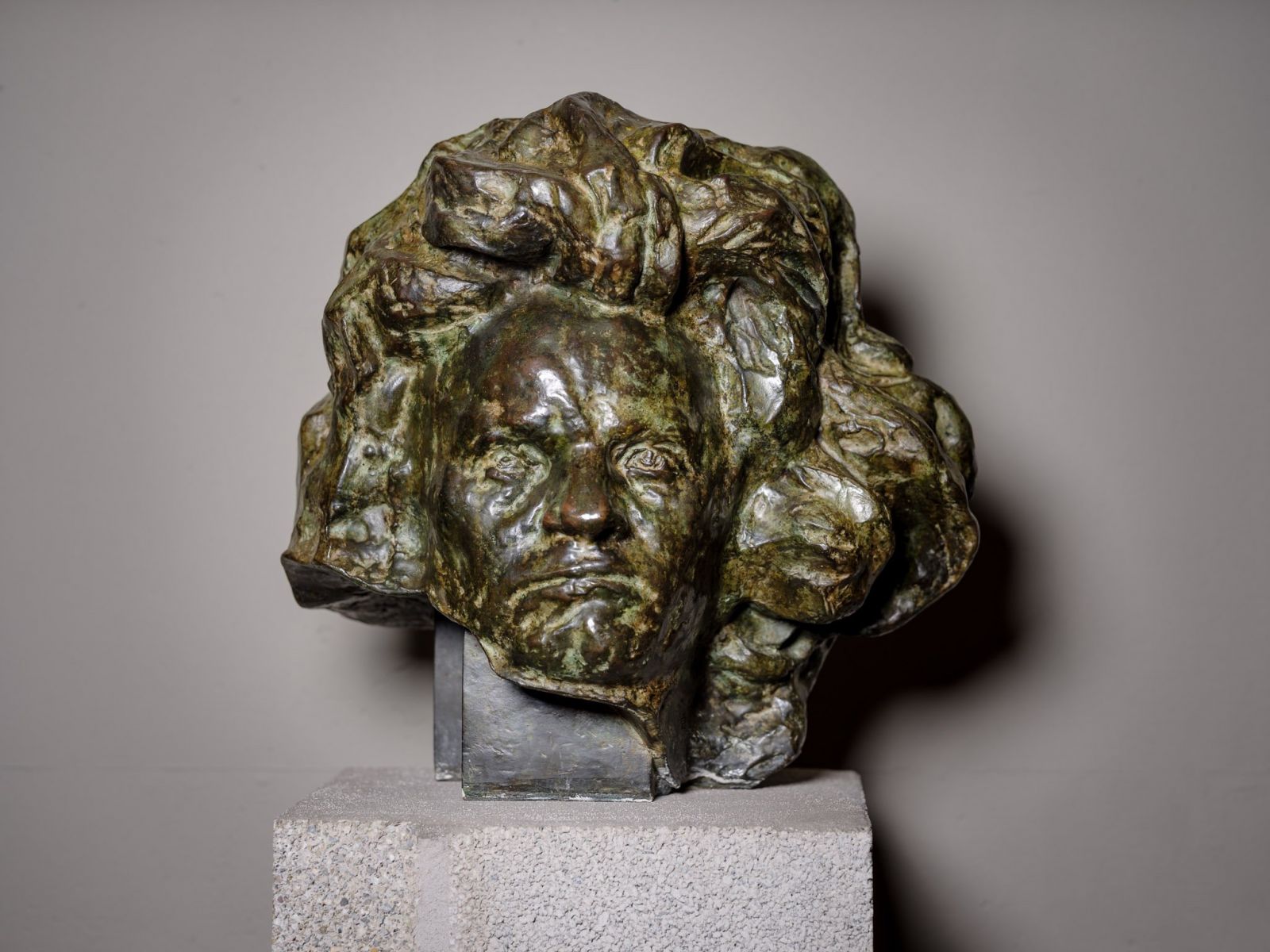 Ludwig van Beethoven aux grandes cheveux