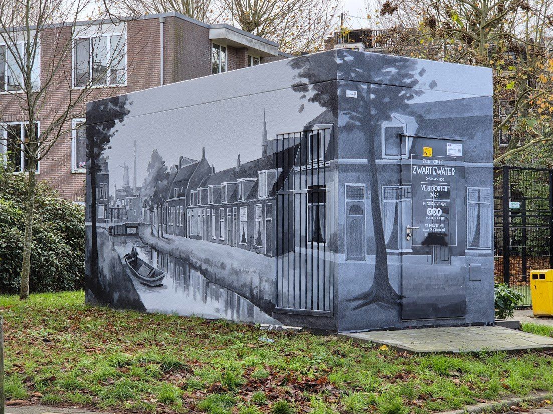 Zicht op het Zwartewater